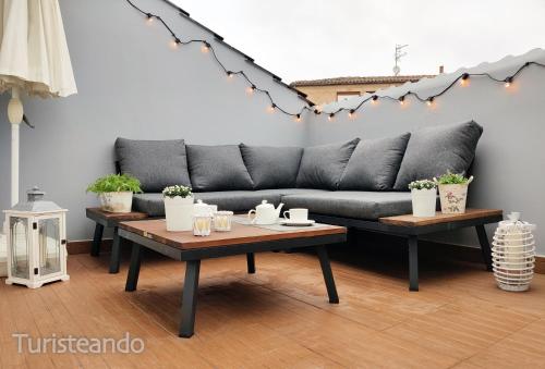 Dúplex Pleamar Gran terraza en el centro — 4-Star Luxury Hotel in San Vicente De La Barquera, Spain