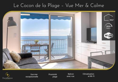 The Beach Cocoon Sea View & Calm - last minute hotel in Cannes