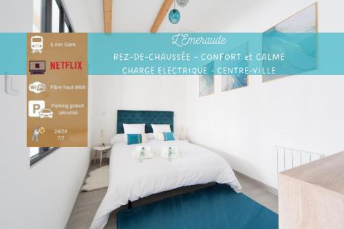 L'emeraude Rez De Chaussee Parking Prive Zapart'hotels — hotel in Malesherbes