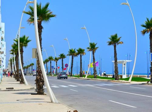 La Corniche Martil in Martil, Morocco