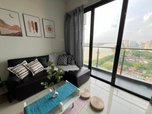 Riverview 8Pax 3Br In Kbtown Wi Fi B 12 3 in Kota Bharu, Malaysia