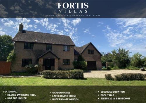 The Fortis House Bournemouth with Swimming Pool and Hot Tub Jacuzzi — 4-Star Luxury Hotel in Bournemouth, United Kingdom