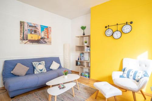 O Petit Franklin Palais de Justice Tram in Le Havre, France