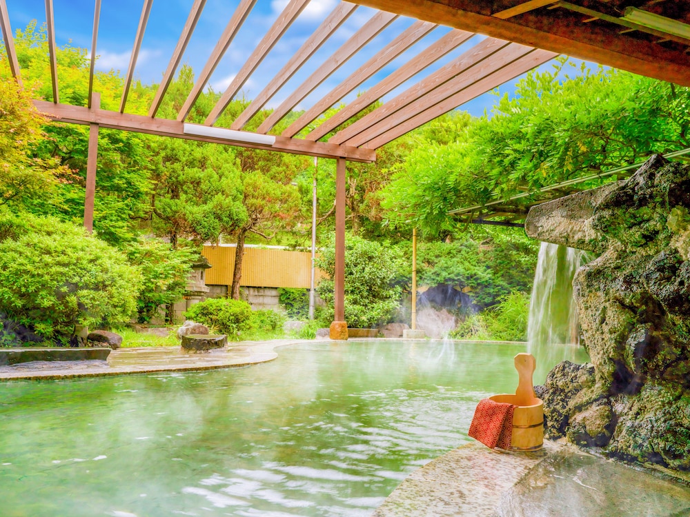 Ooedo Onsen Monogatari Shinshu Kakeyu in Ueda, Japan