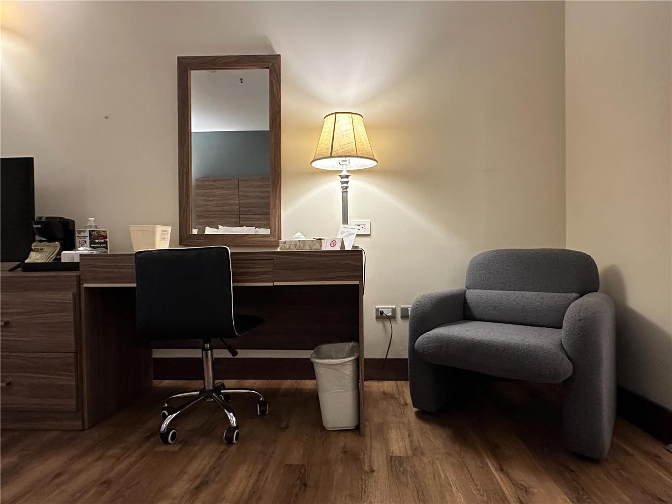 A fully equipped room awaits you for the best nights of sleep!