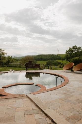 Podere la Piscina acqua calda RestArt in San Casciano Dei Bagni, Italy
