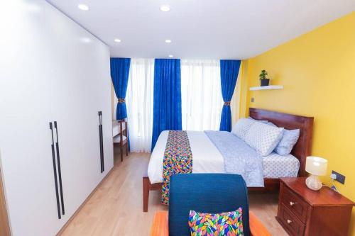 Minala Cozy and Bright Studio in Kilimani — 4-Star Luxury Hotel in Nairobi, Kenya