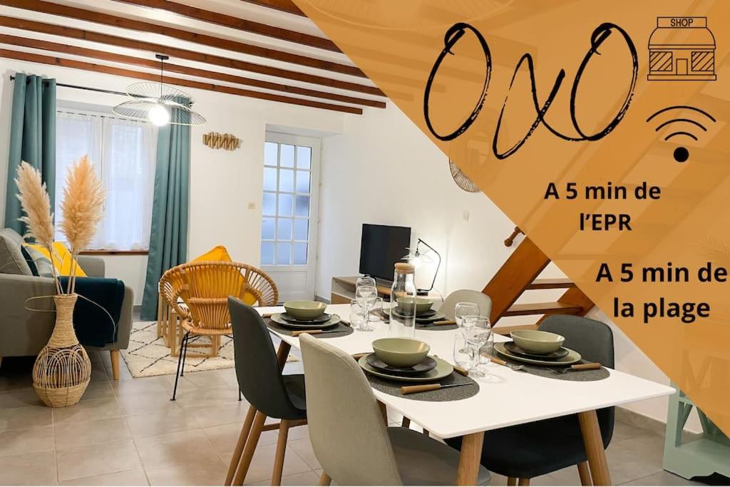 Maison Centre Les Pieux Wifi Oxo — 4-Star Luxury Hotel in Les Pieux, France