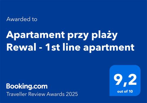 Apartament przy plaży Rewal 1st line apartment — 4-Star Luxury Hotel in Rewal, Poland