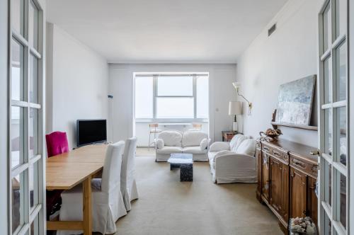 Morning on the Sea in Rimini, Italy