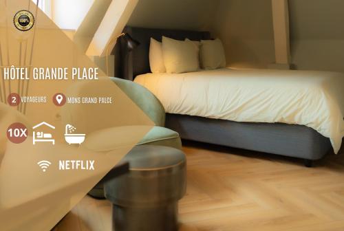 Hotel Grand Place in Mons, Belgium