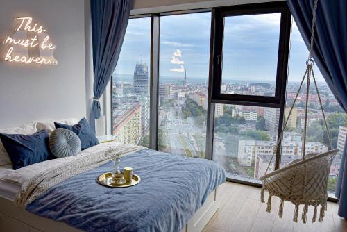 Apartament Heaven Hanza Tower 17th floor — 4-Star Luxury Hotel in Szczecin, Poland