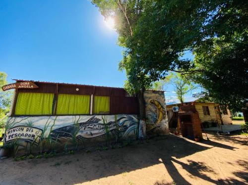 Rincón pescador container in Juan De Ayolas, Paraguay