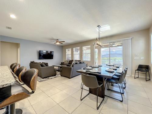 Solterra Resort Davenport FL Clubhouse Area 7 Bedroom 6 Bath Home with Private Pool Spa Lazy River 20 min from Disney - photo 8
