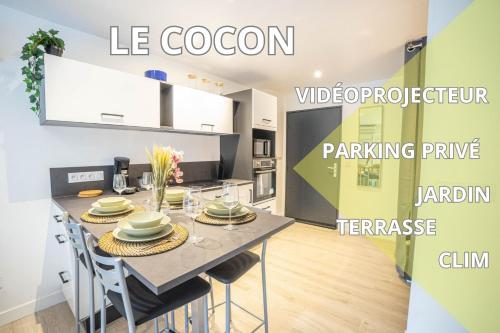 New Le Cocon Clim Videoprojecteur Parking Wifi Top Pros Conciergerie Montpellier - carbon neutral hotel in Montpellier