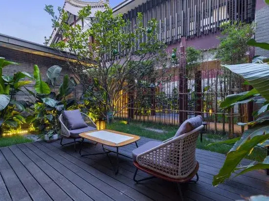 Xi palace hotel in Meishan, People's Republic of China