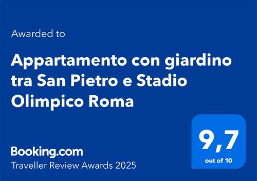 Appartamento Con Giardino Tra San Pietro E Stadio Olimpico Roma — 4-Star Luxury Hotel in Rome, Italy