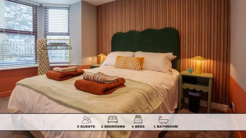 Harrogate Hideaway 2 Bed Apartment Near Station and Conference Centre — 4-Star Luxury Hotel in Harrogate, United Kingdom