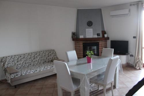 La collina degli ulivi in Isernia, Italy