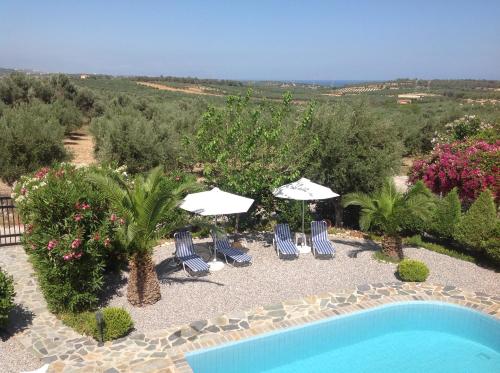 Villa Athina in Loutra, Greece