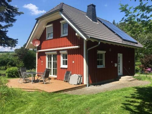 Schwedenhaus Rhön mit Sauna und Schwimmteich — Hilders — photo 2