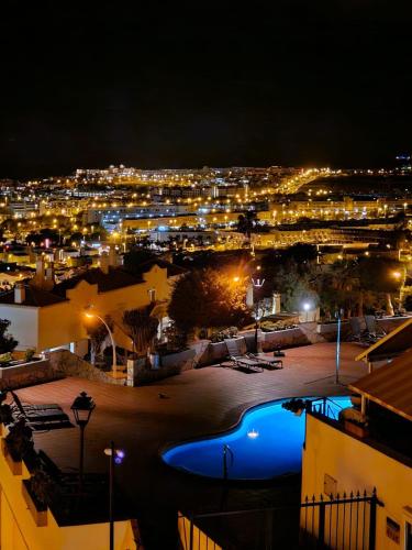 Costa Adeje Topfloor Corner Panoramics Views Pools — Adeje