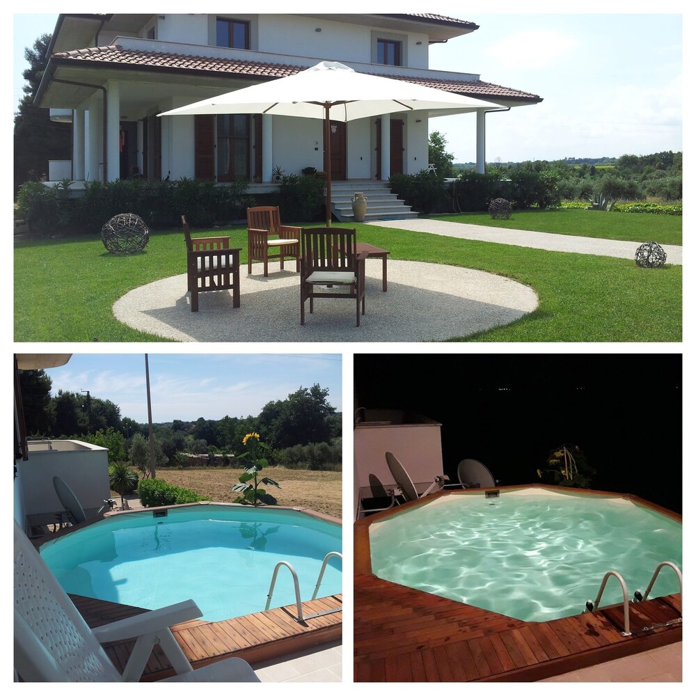 Il Leone Rosso over the hills of the Trabocchi — 4-Star Luxury Hotel in San Vito Chietino, Italy