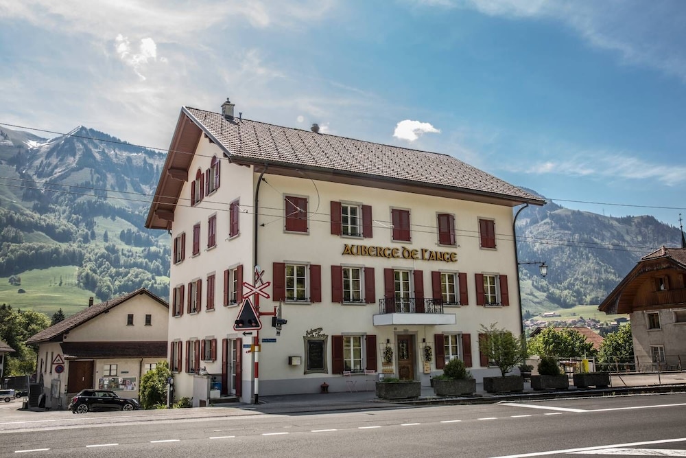 Auberge de l’Ange in Gruyeres, Switzerland