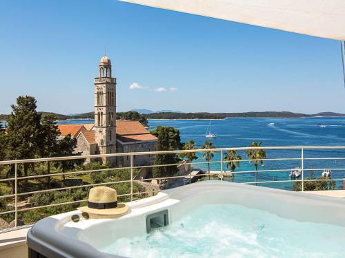 Exclusive Hvar Villa 6 Bedrooms Villa Serenity By The Sea Great Sea Views — 4-Star Luxury Hotel in Hvar, Croatia