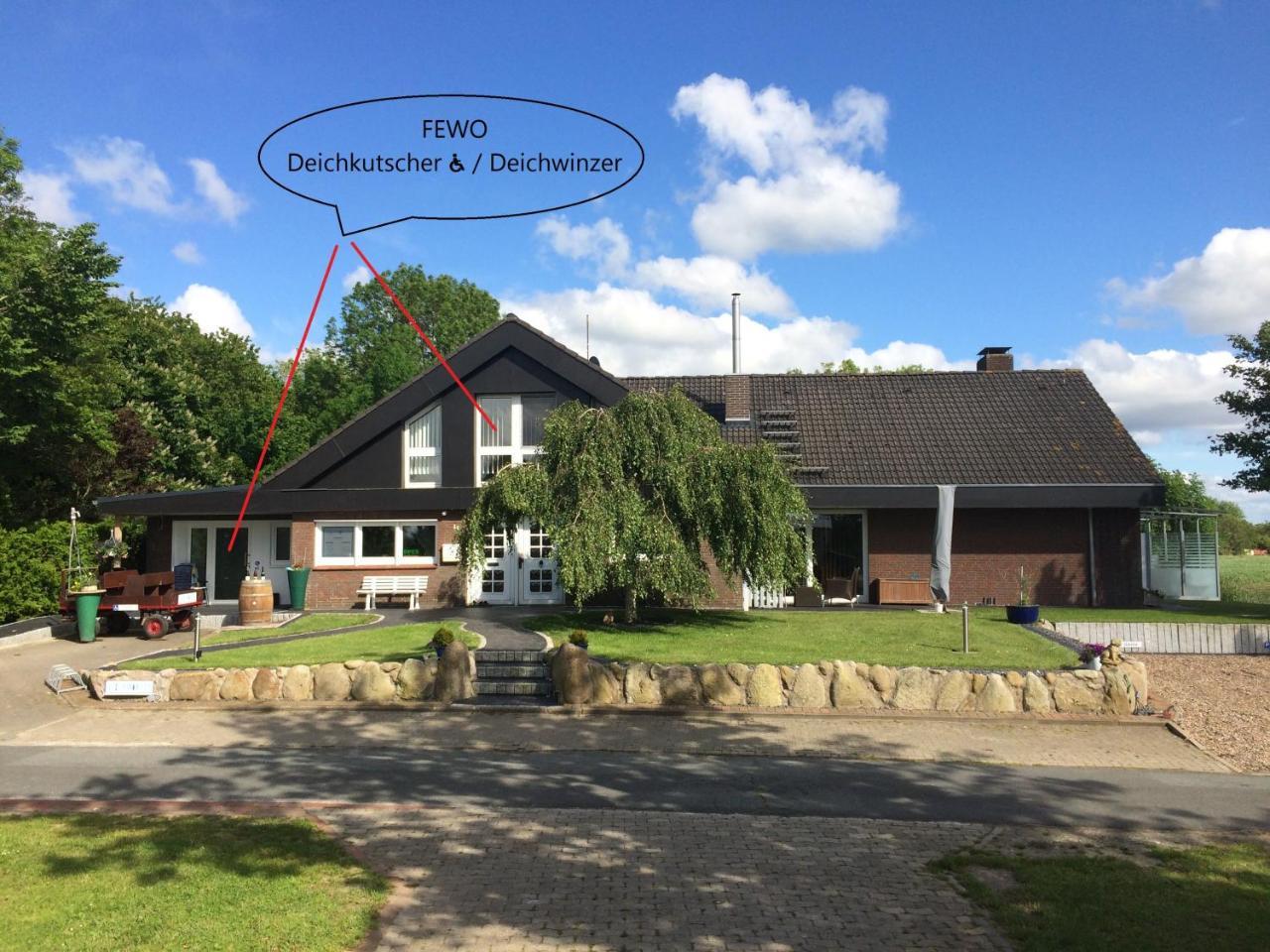 Deichkutscher - carbon neutral hotel in Wremen