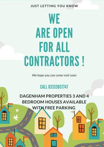 Dagenham Self Catering 4BedHouse sleeps up to 8 with Free Wifi and Free Parking — hotel in Dagenham