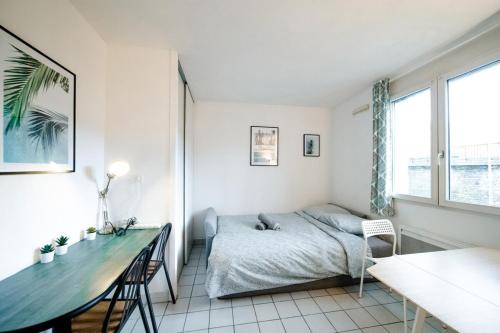 The Jean Monnet Studio Near Perrache — Lyon
