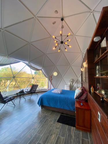 El Gato Glamping con vista a prismas basálticos in Huasca De Ocampo, Mexico