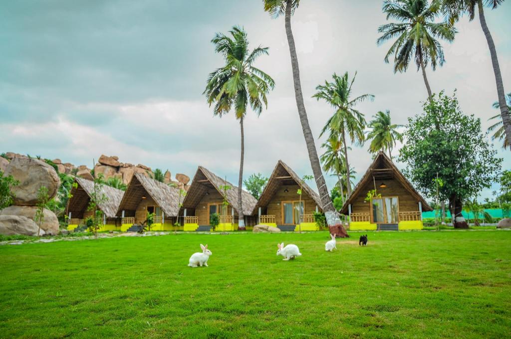 Tamarind Tree Way Side Amenities in Hospet, India