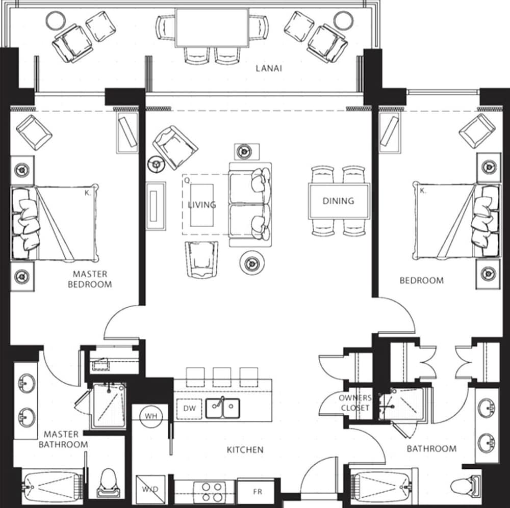 K B M Resorts Hkk 443 Dual Master Suites 2bd Ocean Views Easy Pool and Beach Access Lahaina - photo 19