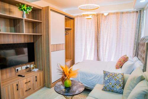 Serenity studio at Goldpark Kilimani Yaya Centre