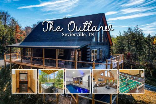 Epic Getaway Cabin w Views HotTub Pool & Dogs — 4-Star Luxury Hotel in Sevierville, United States