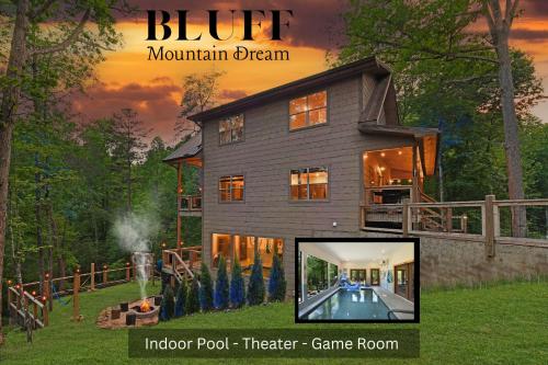 Heated Indoor Pool Theater Outdoors Gameroom — 4-Star Luxury Hotel in Sevierville, United States
