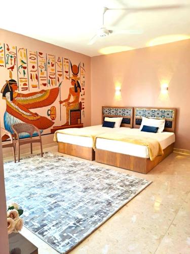 Egyptian Sunrise in Aswan, Egypt