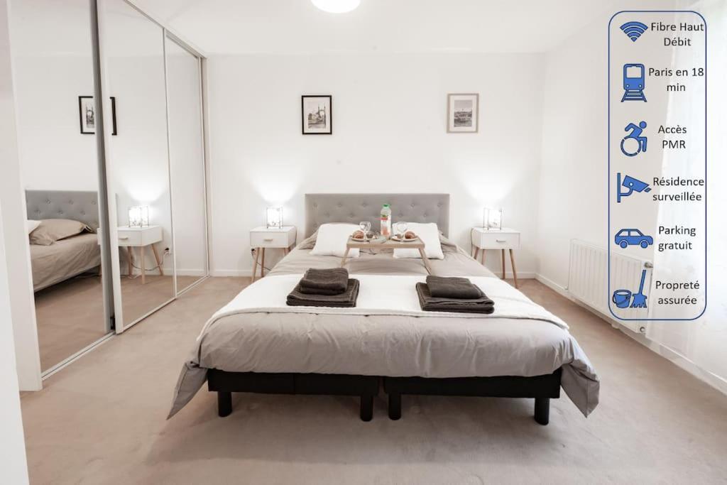 Tout Confort a Massy Parking Tgv Et Rer B&C — hotel in Massy