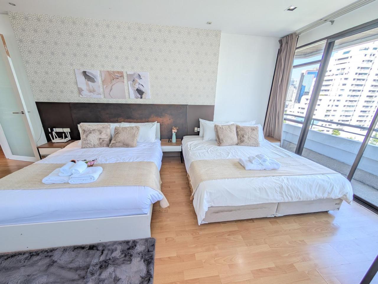 Spacious and Renovated 1 Bedroom 100m to Nana BTS 55 sqm