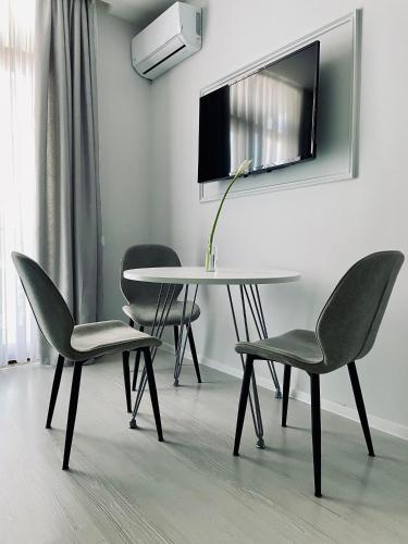 First line New Boulevard Sea View Studio with Balcony