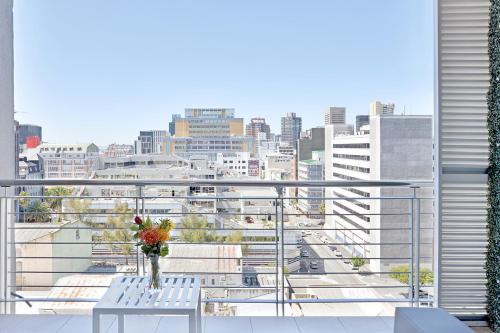 Ruby Designer Apartment with City Mountain Ocean views.