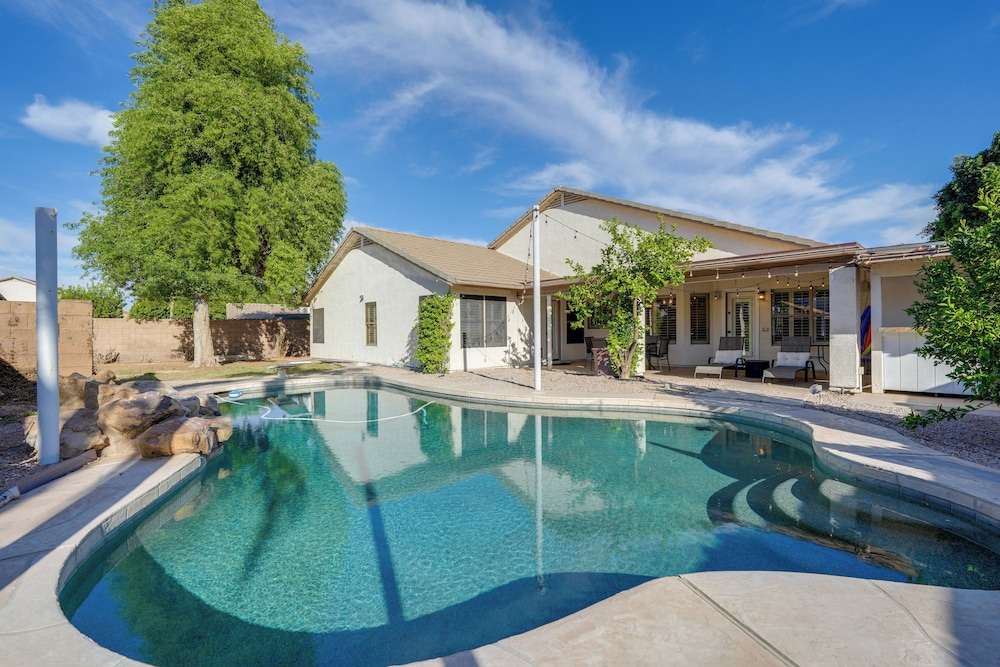Private Pool & Patio: Spacious Gilbert Getaway in Gilbert, United States