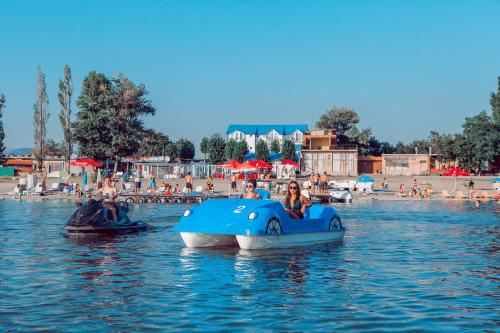 Laguna Villa Pool Sauna Events at Bazaleti Lake