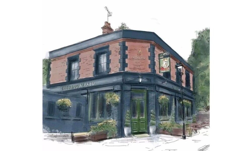 The King Alfred Pub in Winchester, United Kingdom