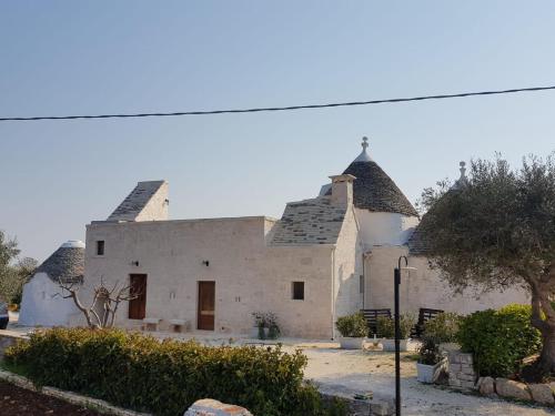 Trulli stett in Cisternino, Italy