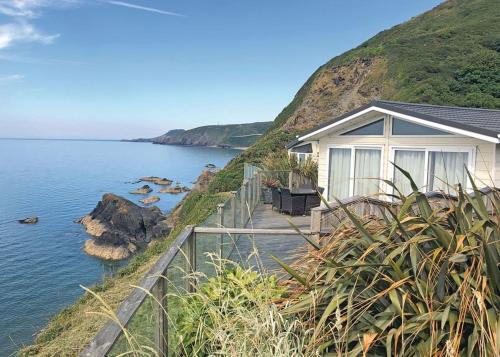 Gwalia Falls in Aberporth, United Kingdom