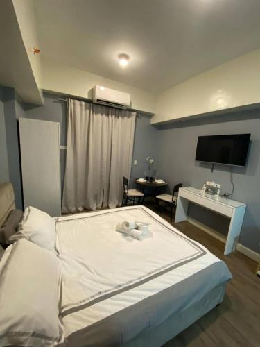 Minimalist Cozy Condo Studio Unit in Grand Residences Cebu — 4-Star Luxury Hotel in Cebu City, Philippines