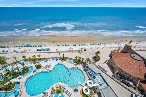 Luxury 14th Floor 1 BR Condo Direct Oceanfront Wyndham Ocean Walk Resort Daytona Beach 1410 in Daytona Beach, United States